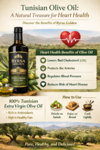 Tunisian Olive Oil: A Natural Treasure for Heart Health